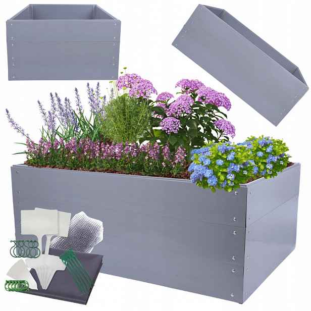 Plastový box na zeleninu z Pvc zeleninová zahrada záhon Pvc 60x140x