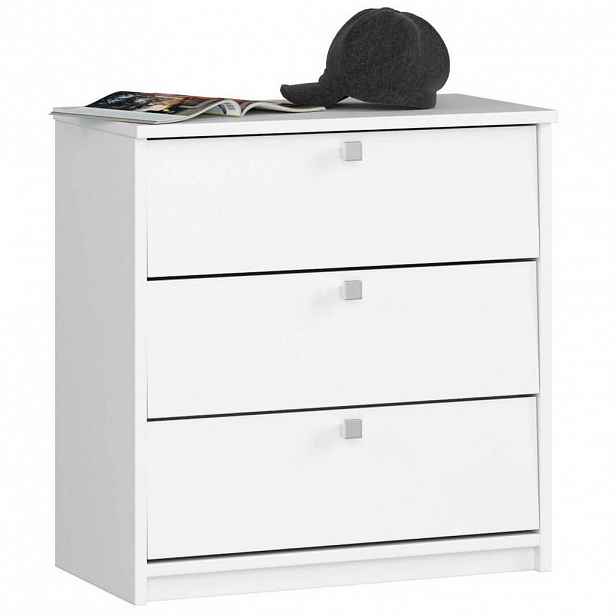 RAUMHIRSCH FURNITURE SKŘÍŇ NA BOTY Bílá 62/60/31