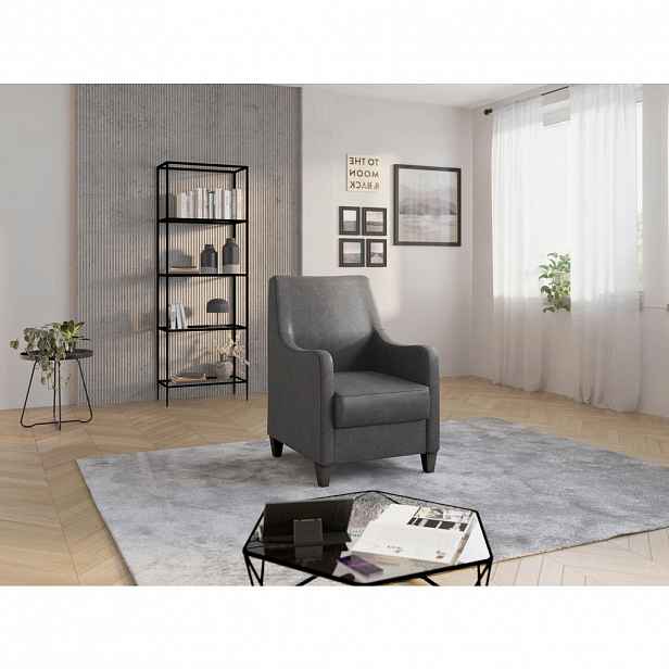 Sit & More KŘESLO, textil, antracitová