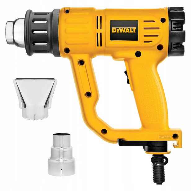 horkovzdušná pistole 1800 W s koncovkami DeWalt [D26411-QS]