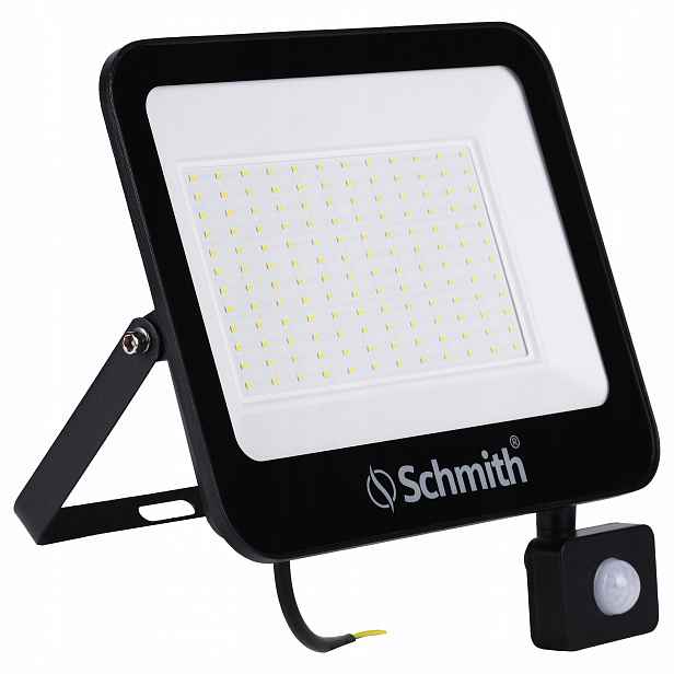 Led zářič 100 W Schmith 10000 lm 6400 K halogen s pohybovým senzorem