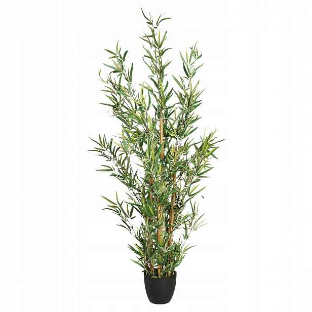 Umělý Bambusový Keř V Květináči, ozdobný, 120 cm