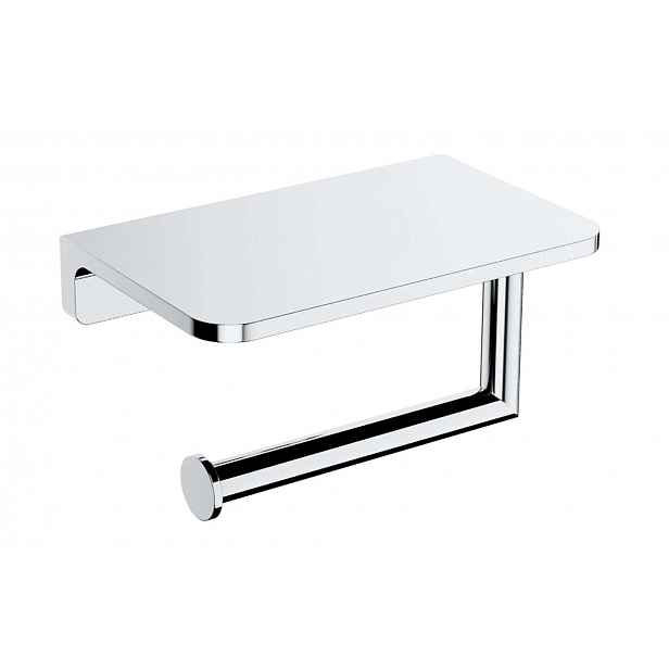 OMNIRES Modern Project - Držák toaletního papíru s poličkou, chrom MP60511CR
