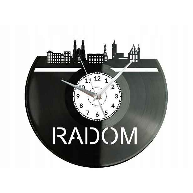 Radom Mesto Polska Nápad na Dárek Nástěnná Dekorace z vinylové desky