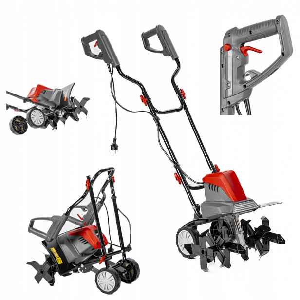 Kultivátor 1500 W, pracovní šířka 45 cm, Garden Dedra DED8710