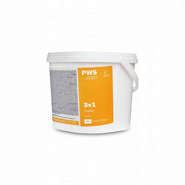 Pws Trio tablety do bazénu 3v1 200g 3kg bazénová chemie
