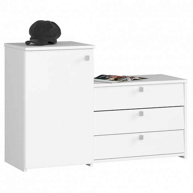 RAUMHIRSCH FURNITURE SKŘÍŇ NA BOTY Bílá 68/98,4/33