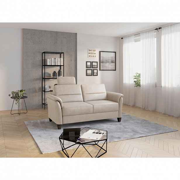 Sit & More TŘÍMÍSTNÁ POHOVKA, textil, béžová