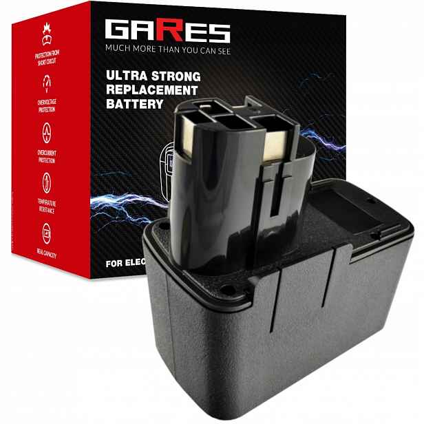 Baterie Akumulátor pro Bosch Gsr 9.6-1 3100K Skil 3000VSRK 9,6V 2Ah