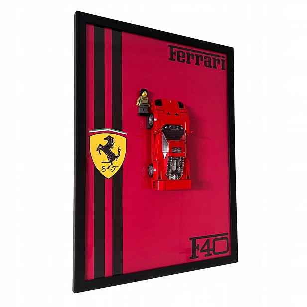 Rámeček Expoziční držák pro Lego 76934 Speed Champions Ferarri F40
