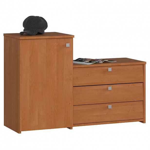 RAUMHIRSCH FURNITURE SKŘÍŇ NA BOTY v barvě olše 68/98,4/33