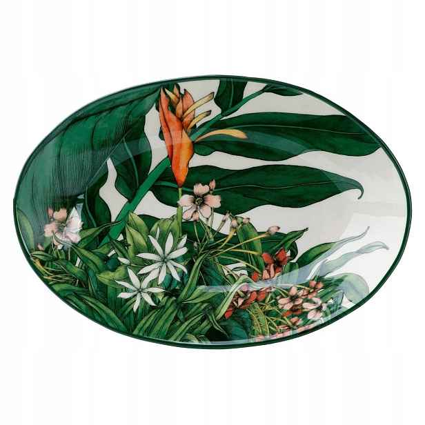 Servírovací miska oválná, Night Garden, 25 cm