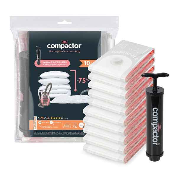 Vakuové pytle v sadě 10 ks Aspispace – Compactor