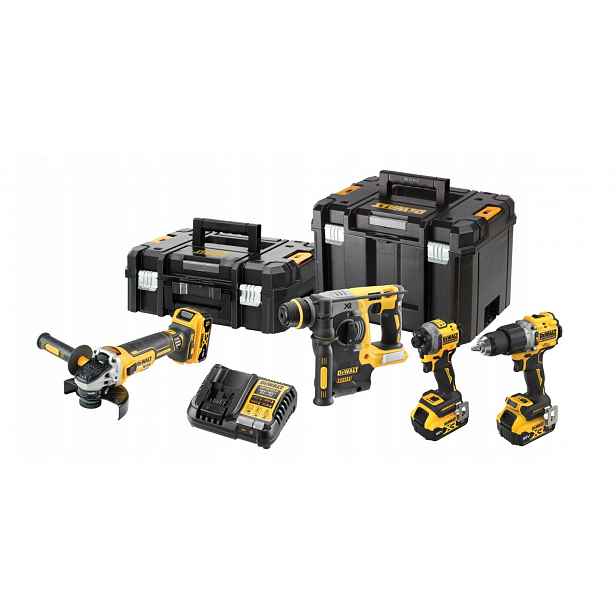 DeWALT DCK429P3T Sada Combo 18V DCD805 DCF850 DCH273 DCG405 3x5,0Ah