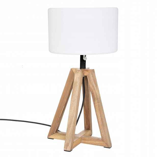 Lampa Na Terasu Matia dřevěná konstrukce výška 58 cm