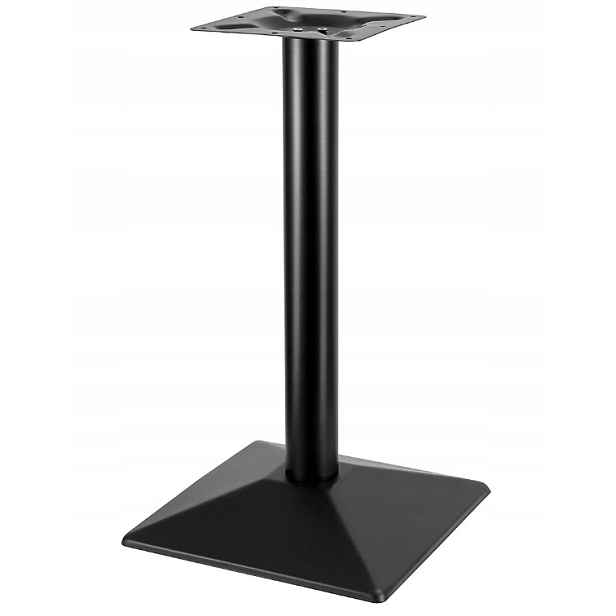 Noha na stůl Kovová černá 72 cm