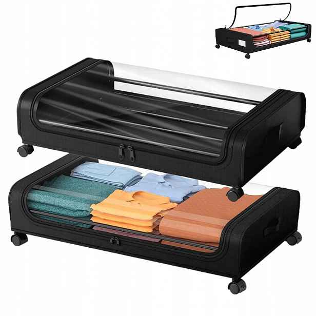 Organizér, Kontejner Na Kolečkách Pod Postel, Skříň 2KS