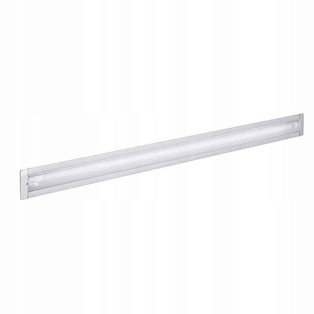Podomítkové zapuštěné svítidlo Metrum Line Stříbrné T5 14W Led Bílé Stínidlo