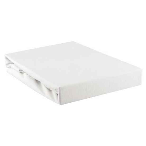 Prostěradlo Lycra 90x200 cm, bílé