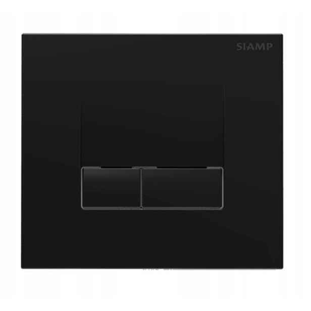 Splachovací tlačítko Smarty pro Wc Siamp černá mat 10003407