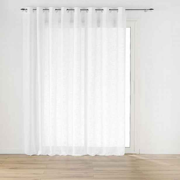 Záclona Na Průchodkách Široká Záclona Bílá Velká Na Okno 300 x 240 cm