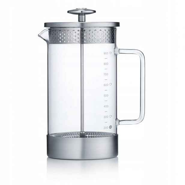 Barista & Co Core Silver French Press 1 l