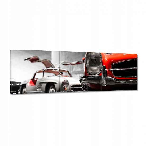 Obrazy 120x40 Klasické Mercedesy