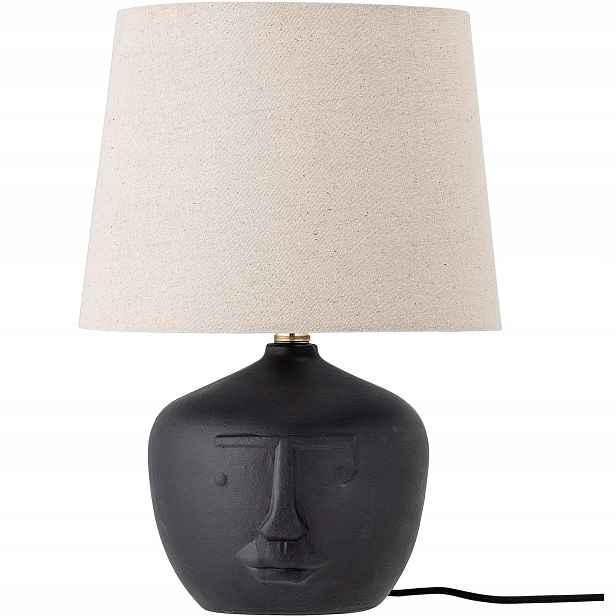 Stolní lampa Bloomingville Matheo černá terakota 43 cm