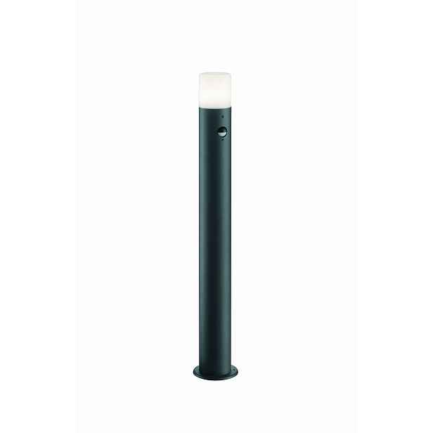 Venkovní lampa pro zahradu, sloupek Hoosic Senzor Pohybu antracit Trio