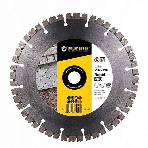 Baumesser Distar Diamantový Kotouč 230 mm Pro Betonu