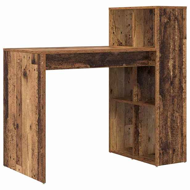vidaXL Stůl Staré dřevo Kompozitní dřevo 108 x 55 x 103.5 cm