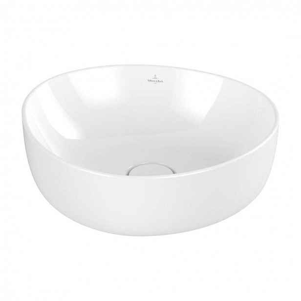 Villeroy & Boch Antao - Umyvadlo na desku, 40x40 cm, CeramicPlus, alpská bílá 4A7240R1