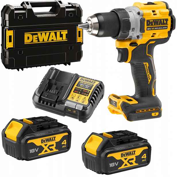 Akumulátorový aku šroubovák 18V Xr 2-rychlostní 90 Nm 2x4 Ah Dewalt DCD800M2