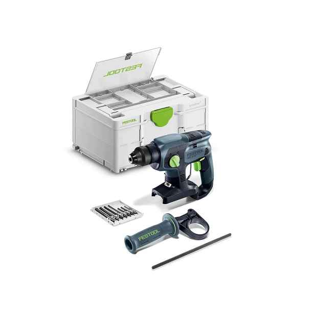 Festool 578748 Akumulátorová vrtací kladivo s kováním Khc-s 18-Basic-Set