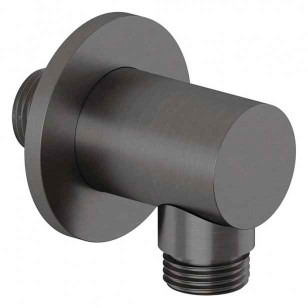 Kludi A-Qa - Nástěnné kolínko, broušený Gunmetal 65547N2-00