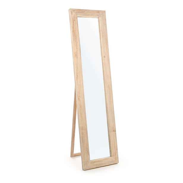 Stojací zrcadlo s dřevěným rámem 44x174 cm Tiziano – Yes Everyday