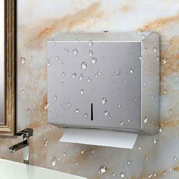 Zásobník Na Dávkovač Papírových Ručníků Pro Pokládku V Nebo 280X100X260 MM