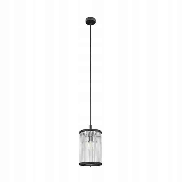 Závěsná lampa Art Deco černá Sergio 1xE14, 60 W, 15 x 150 cm, Zuma Line