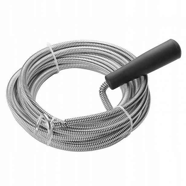 Kanalizační Spirála Protlačovač Trubek 10 M X 9 MM
