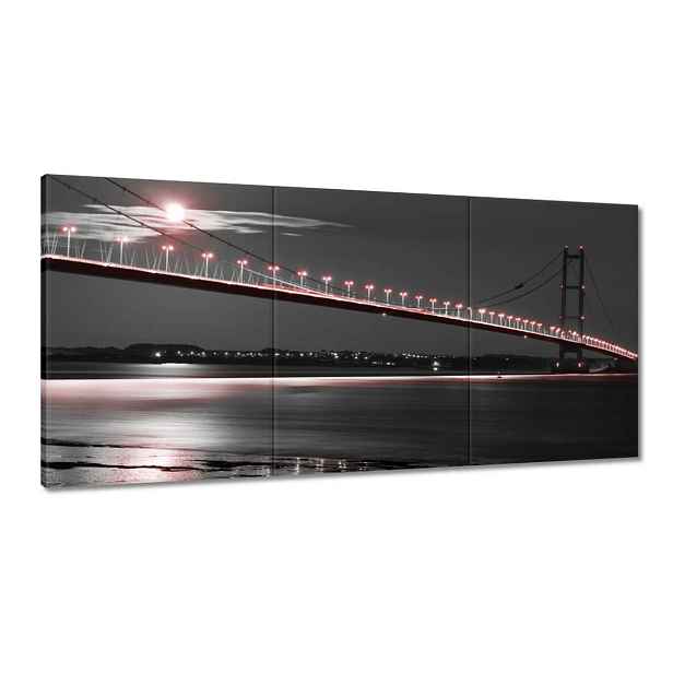 Obrazy 120x60 Červené osvětlení