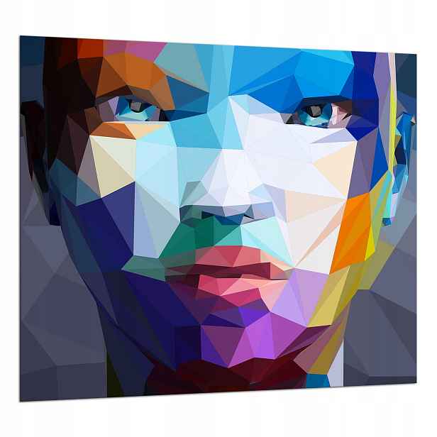 Skleněná Deska Ochranná Deska 65x60 Tvář