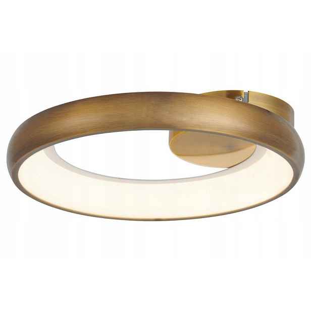 stropní svítidlo Led 20W moderní zlatý kulatý kruh 30 cm 4000K Reality