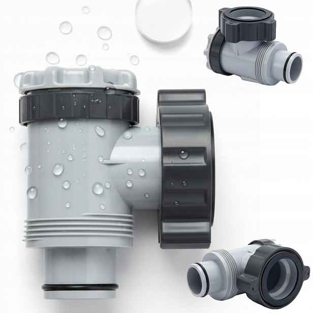 Ventil do bazénu Bestway pro pískovou pumpu, kohoutek pro hadici 38 mm