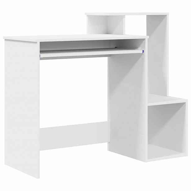 vidaXL Stůl Bílá 106 x 41 x 88.5 cm Kompozitní dřevo
