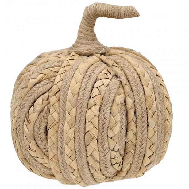 Figurka Dýně Boho Jutová Na Halloween Podzim Dekorace Podzimní Dekorace