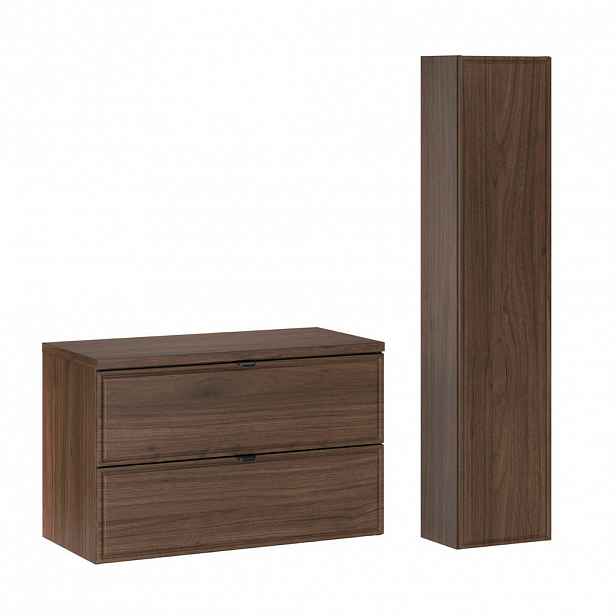 Petits-meubles KOUPELNOVÝ NÁBYTEK 80cm Elias 2er-Set Dřevo