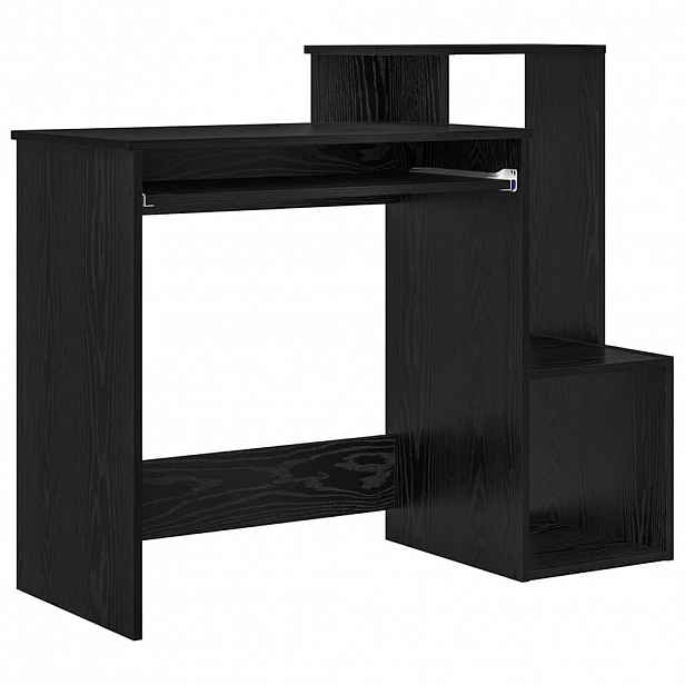 vidaXL Stůl Černý dub 106 x 41 x 88.5 cm Kompozitní dřevo