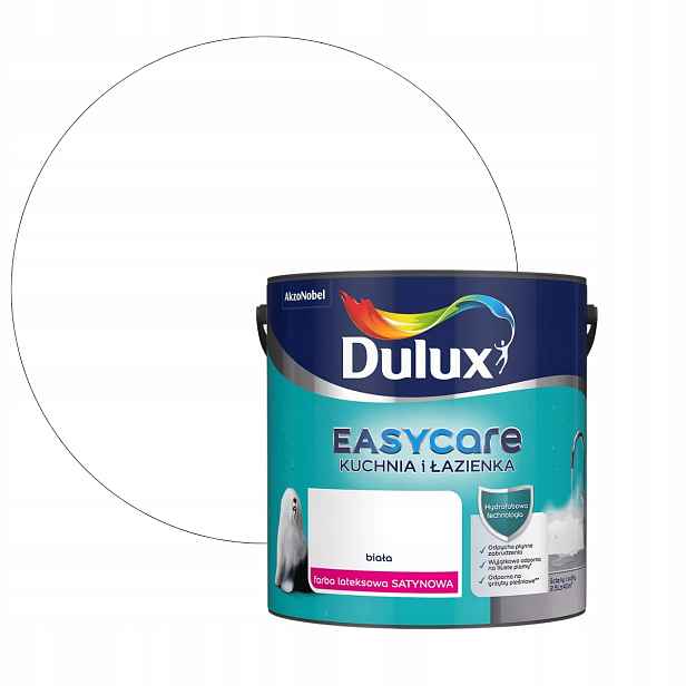 Dulux Easycare Koupelna Kuchyně 2,5 L Bílá Saténová