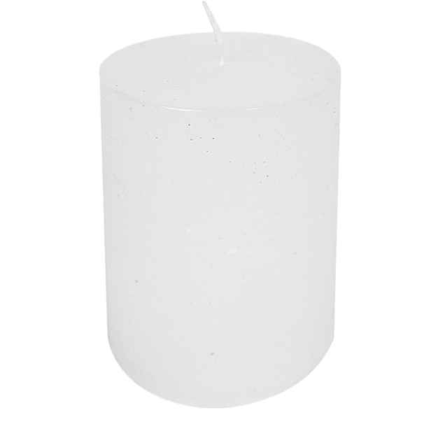 Bílá nevonná svíčka XXl válec  - Ø10*20cm Mars & More