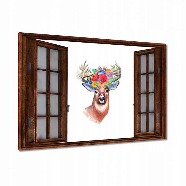 Obrazy 120x80 Veselý jelen
